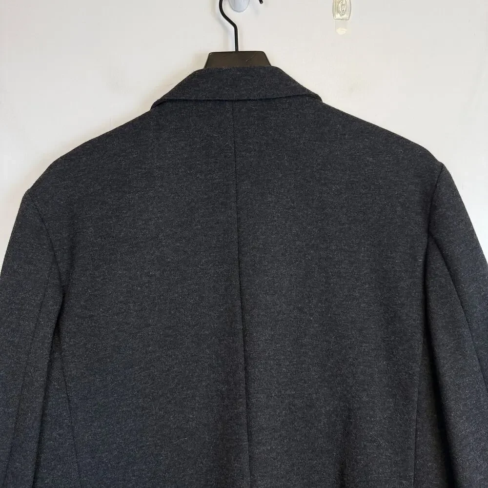J.Crew Slim Fit Knit Suit Jacket in wool-cotton Charcoal Gray - M